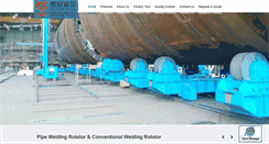 Desktop Screenshot of pipe-weldingrotator.com