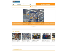 Tablet Screenshot of pipe-weldingrotator.com